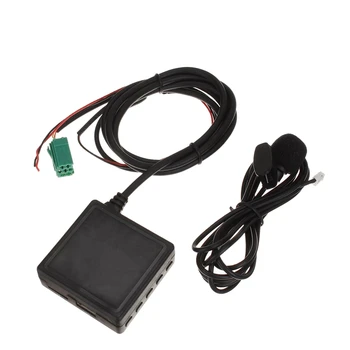 

NEW-Car Bluetooth Module 6 Pin 3.5 MM AUX TF USB Adapter Wireless Radio Player Stereo Audio Module for Renault 2005-2011