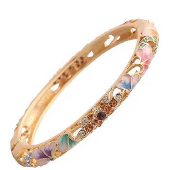 

cloisonne bracelet female characteristics of fine jewelry wholesale gold-plated bracelet national wind, Japan and gifts