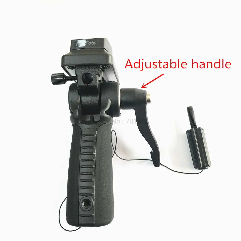 Handheld Hot Shoe Flash Mount Holder (8)