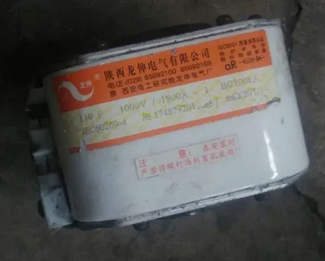 Предохранители: 110F 1000V 1800A-1 BC100KA/110F 1000V 1600A-1 aR