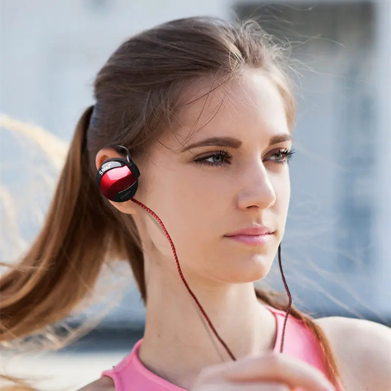Новые спортивные наушники 3 5 мм гарнитура ушной крючок бас для Mp3 плеера