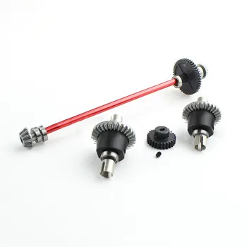 

Metal Central Drive Shaft Assembly Motor Gear Differential for 1/14 WLtoys 144001 RC Car Upgrade Parts
