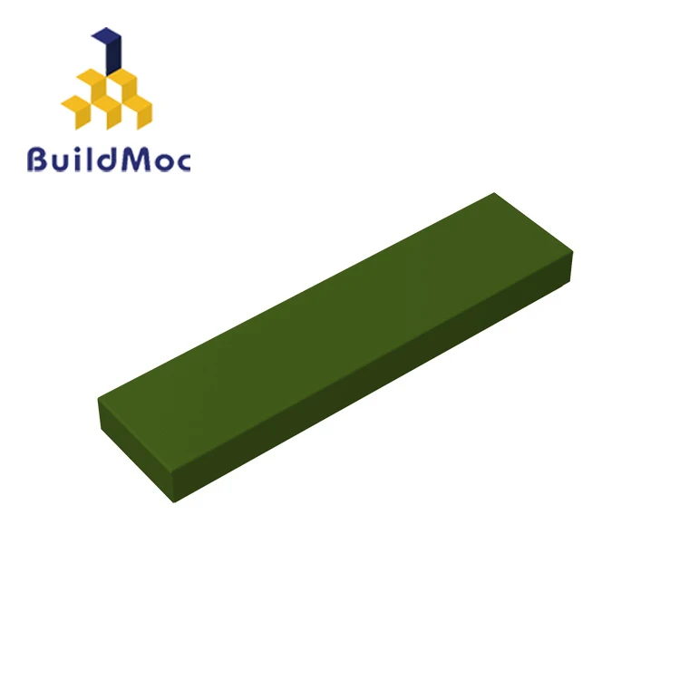 BuildMOC 2431 91143 1x4Technic changgeover Catch для строительных блоков части DIY развивающие творческие подарочные игрушки - Цвет: Светло-серый