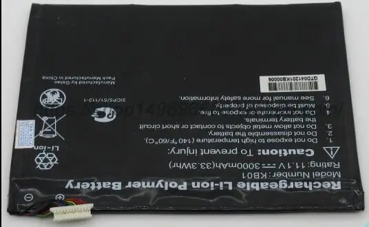 Новые оригинальные Батарея Для Ноутбук Lenovo Gaution Перезаряжаемые KB01 11,1 V 33.3WH