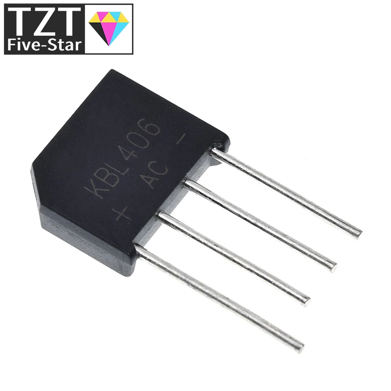 TZT 5/10PCS KBL406 KBL-406 4A 600V – Detail 4