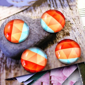 

New Fashion 20pcs 12mm Handmade Photo Glass Cabochons (E7-43)