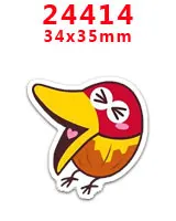24414 30 шт. плоское украшение из смолы мультфильм смолы pr24674 - Цвет: 24414