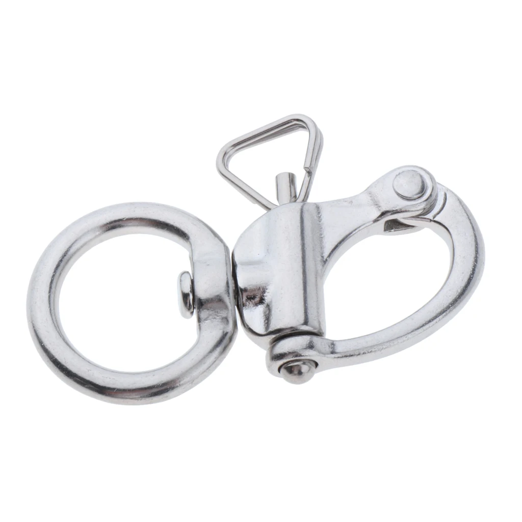 

316 Stainless Steel Swivel Snap Shackle Kayak Marine Quick Release Buckle