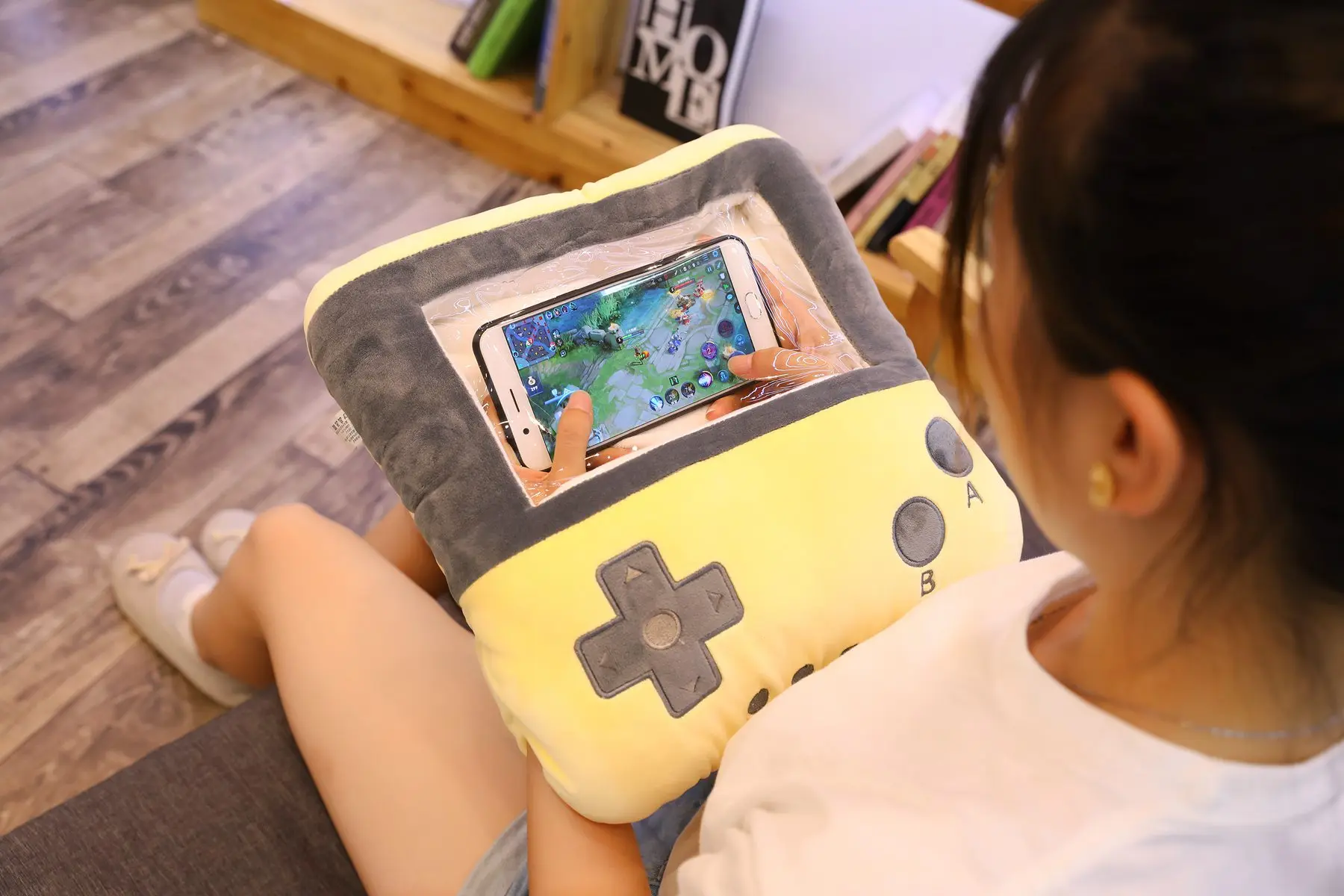 Игровой контроллер ручной более теплая подушка Подушка плюшевая игрушка мягкая кукла дети мальчик подарок бойфренду на день рождения Домашний декор