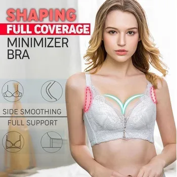 

Ultra-Thin Sexy Lace Wireless Bra Women's Lingerie Seamless Adjustbale Plus Size Sexy Push Up Bra soutien gorge femme z0823