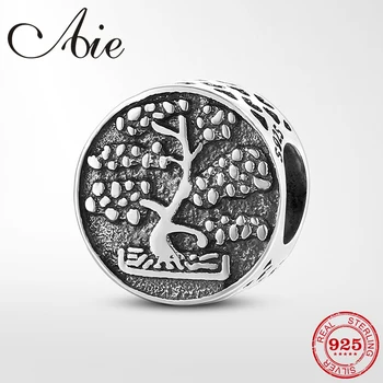 

tree of Life 925 Sterling Silver Round Beads Fit Original European Charm Bracelet Jewelry making