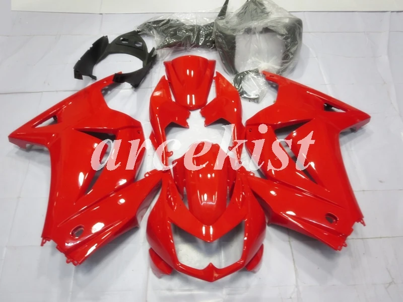 ABS Инжекционный обтекатель наборы для KAWASAKI Ninja 250 2008- ZX 250R Спорт Мотоцикл Обтекатели набор EX250 08-14 красный
