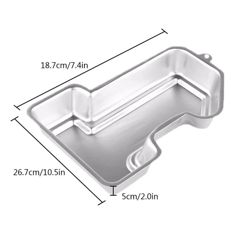 Creative 1PCS Cake Mold Aluminum Alloy Ultra Light Clay Fondant Mold DIY Baking Tools The One Shape
