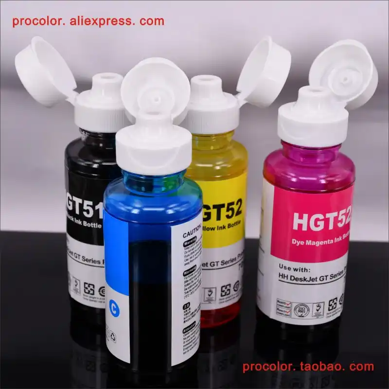 Original Ciss Dye Ink Refill Kit For Hp Gt 51 52 53 Gt53 Ink Smart