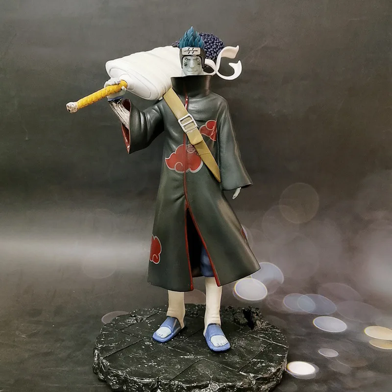 28 см японского аниме narutoed Hoshigaki Kisame ПВХ фигурка игрушки Аниме Hoshigaki Kisame staute украшение модель игрушки Детский подарок