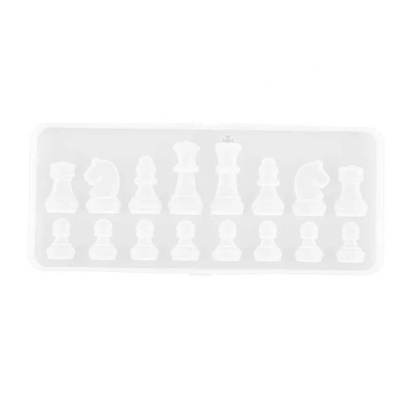 Изготовление ювелирных изделий силиконовая глина "сделай сам" эпоксидная смола, Форма Портативный кулон украшения плесень Многофункциональный Международный в форме шахмат