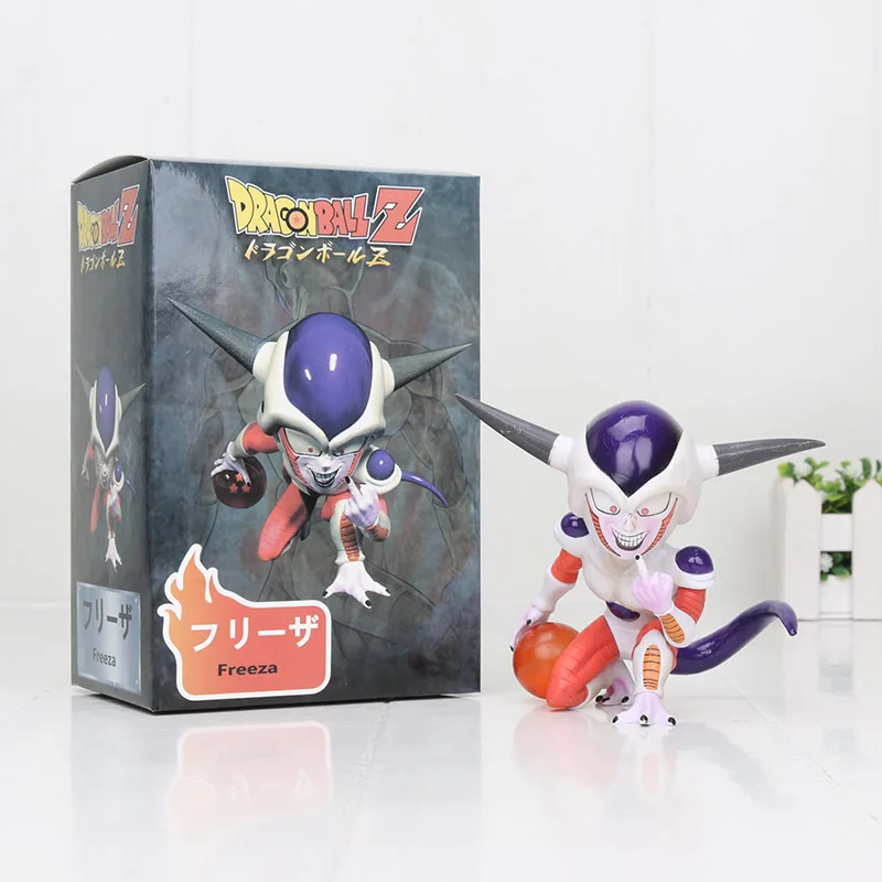 12-22 см Dragon Ball Z Toys Fighter Z Majin Buu Lady Girl Majin Boo пвх фигурка коллекционная модель игрушки Kid BUU кукла рождество - Цвет: 3128 new freeza box