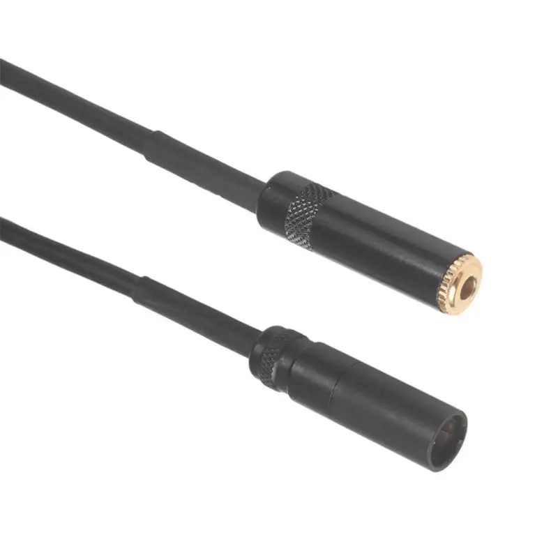 Прочный Женский аудио кабель изящный дизайн позолоченный мини XLR 3pin штекер 3 5 мм
