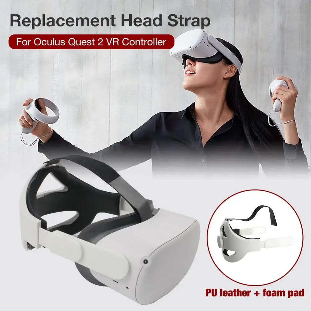 Регулируемый головной ремешок 20*21 см для очков Oculus Quest 2 VR сменный | Электроника