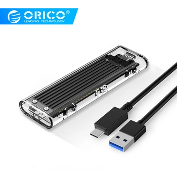 

ORICO USB 3.1 to M.2 NGFF SSD mobile Hard Disk Box Adapter Card SSD HDD Case for 2230/2242/2260/2280 m2 SATA Disco Duro Externo