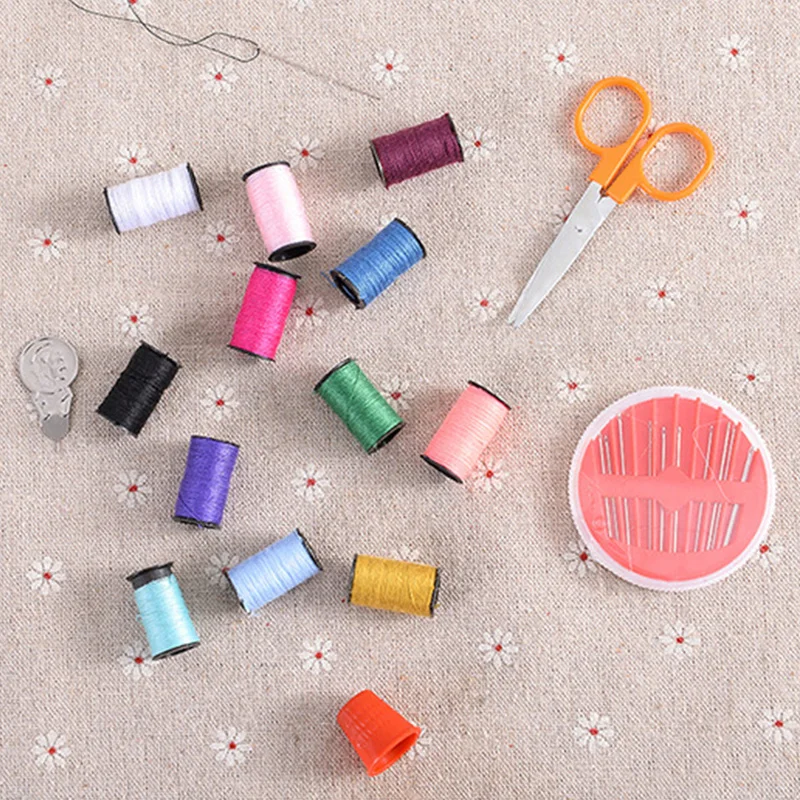 Набор для шитья DIY многофункциональная швейная коробка набор для ручной вышивки швейные нитки аксессуары 24 шт Швейные аксессуары