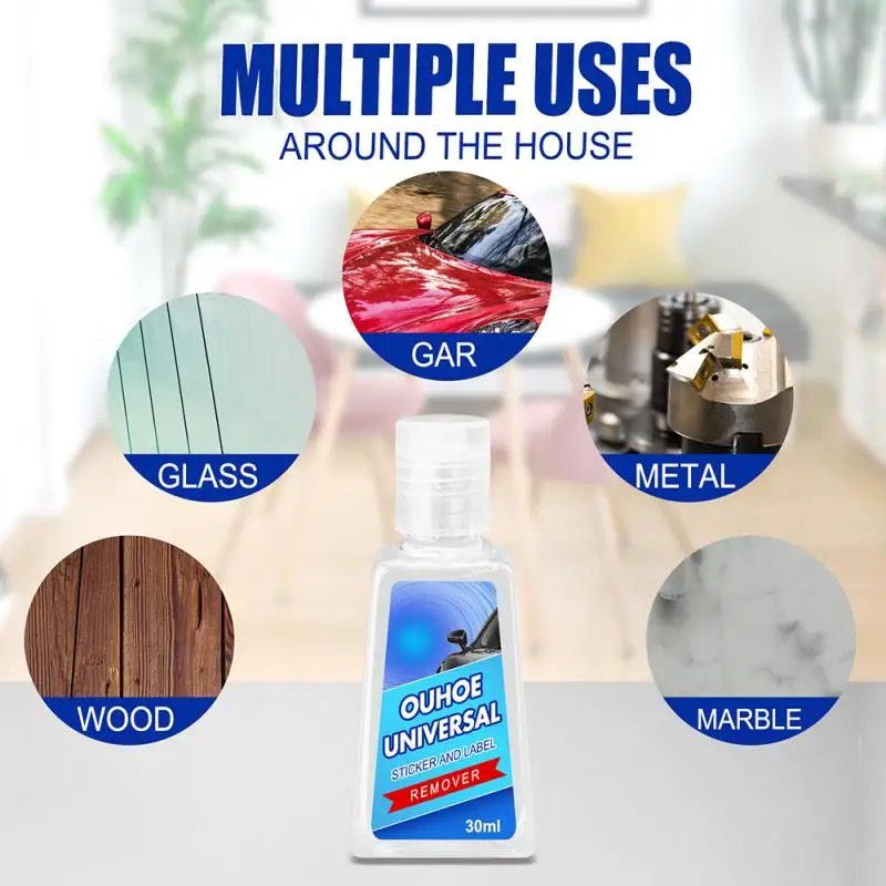 30ml Adhesive Remover Universal Sticker And Label Stain Remover Double