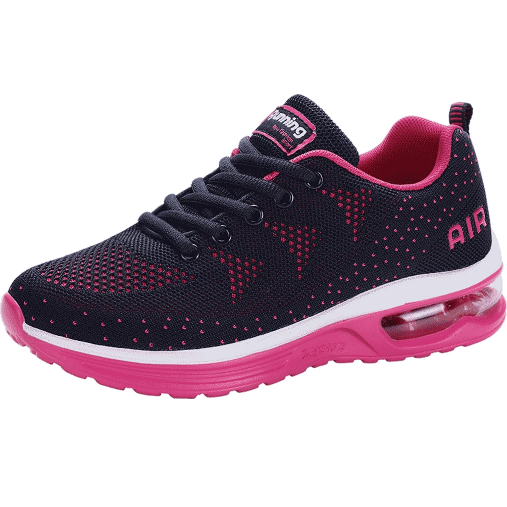 pink mens sneakers Мужская спортивная обувь с воздушной подошвой; дышащая сетка; спортивная обувь; светильник; нескользящие кроссовки для ходьбы и бега; спортивная обувь; обувь для бега; сезон осень - Цвет: pink mens sneakers