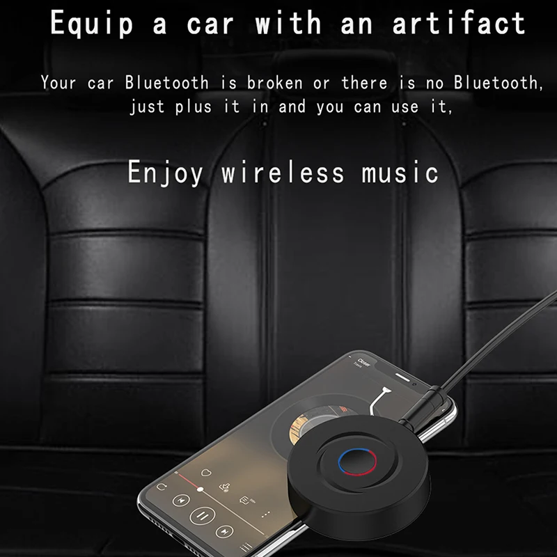 Bluetooth 5,0 приемник передатчик 3,5 мм AUX Стерео музыка аудио беспроводной адаптер для ТВ автомобиля