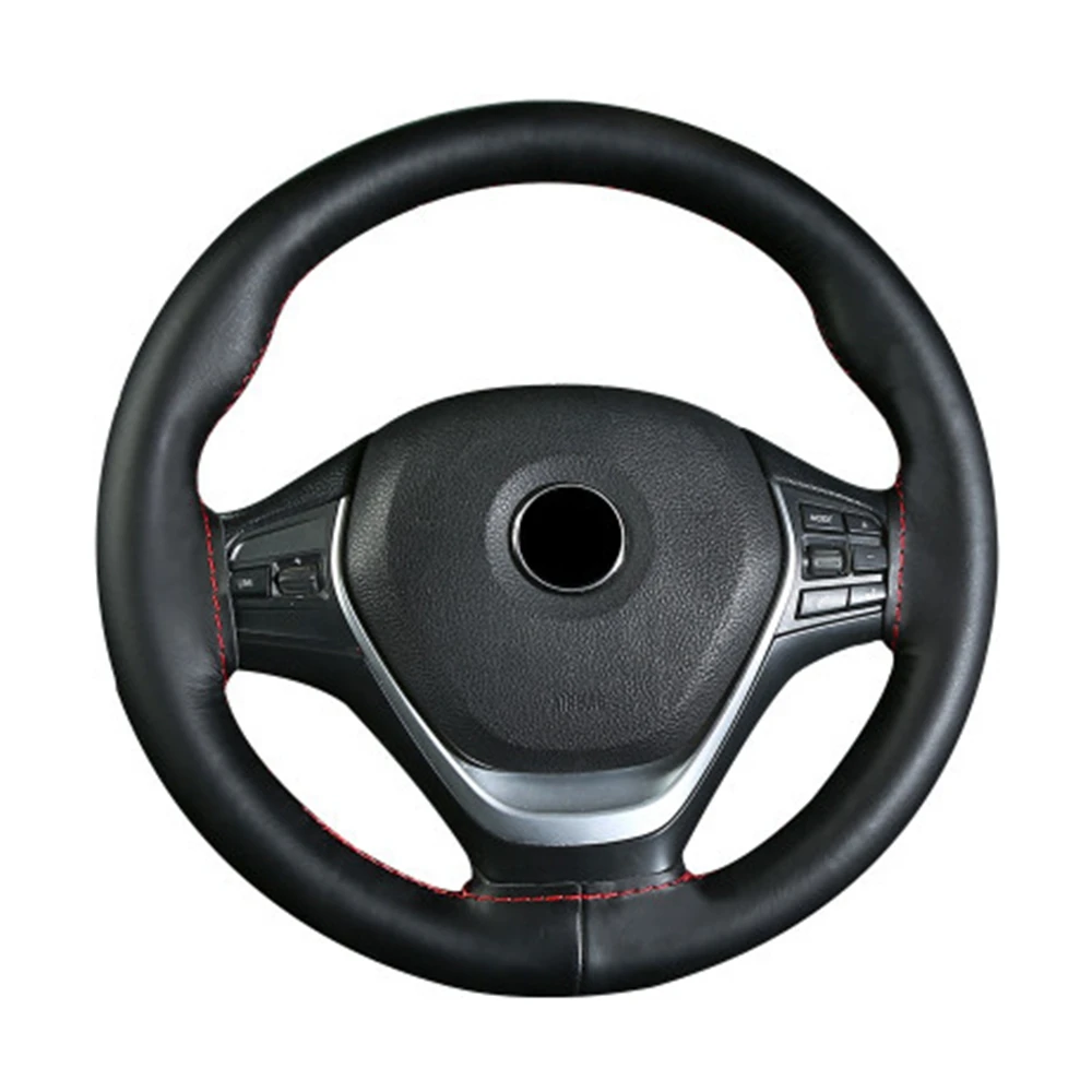 Оплетка руля из воловьей кожи 38 см|Чехлы на руль| |