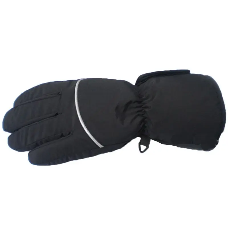 Зимние перчатки с подогревом унисекс, водонепроницаемые, регулируемые, с сенсорным экраном, теплые, для улучшения кровообращения рук