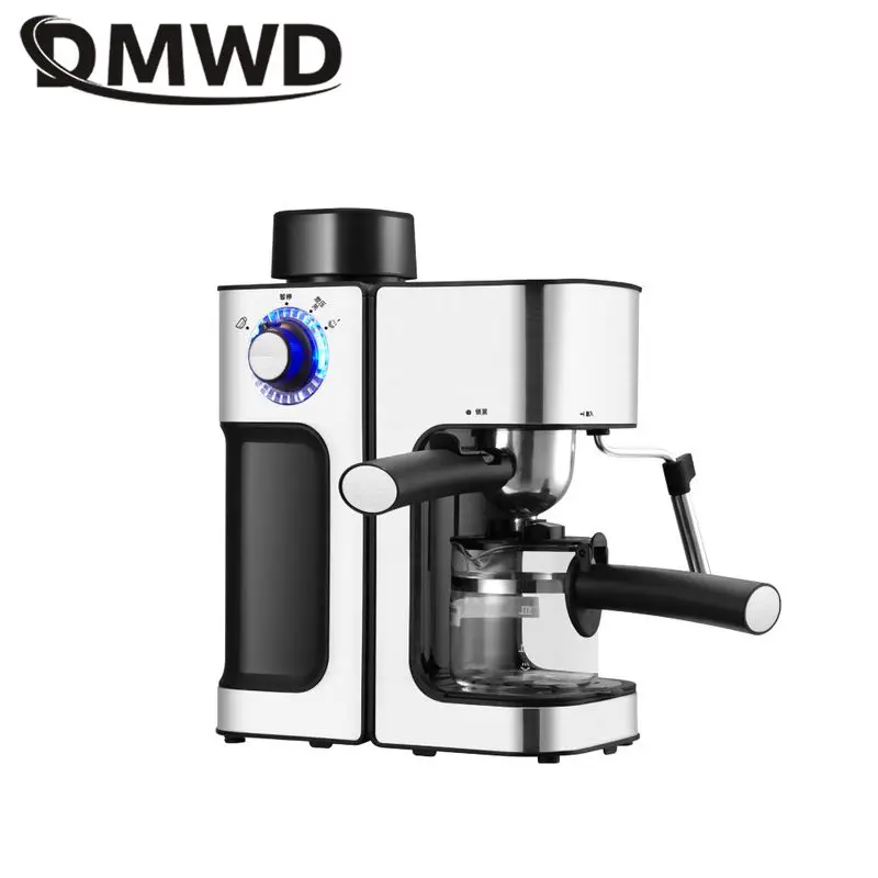 DMWD 240 мл Итальянский Эспрессо Кофе автоматический чайник Электрический