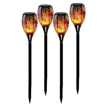 

Thrisdar 96LEDS Solar Torch Light with Flickering Flames Outdoor Garden Path Light Landscape Patio Lawn Solar Dancing Fame Light