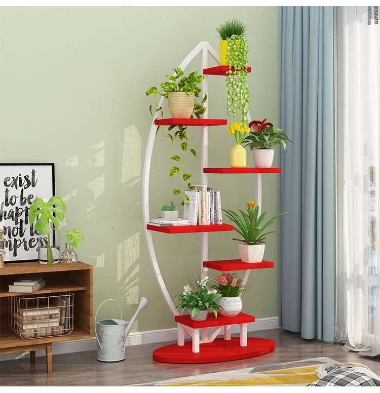 Green Luo Flower Airs многоярусная внутренняя отделка рама гостиной посадочного типа железная мясная Цветочная полка балкон