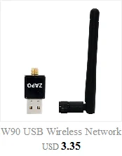 WiFi адаптер USB Usb wifi ethernet Сетевая карта мини ПК WiFi Беспроводная компьютерная сетевая карта приемник двухдиапазонный дропшиппинг