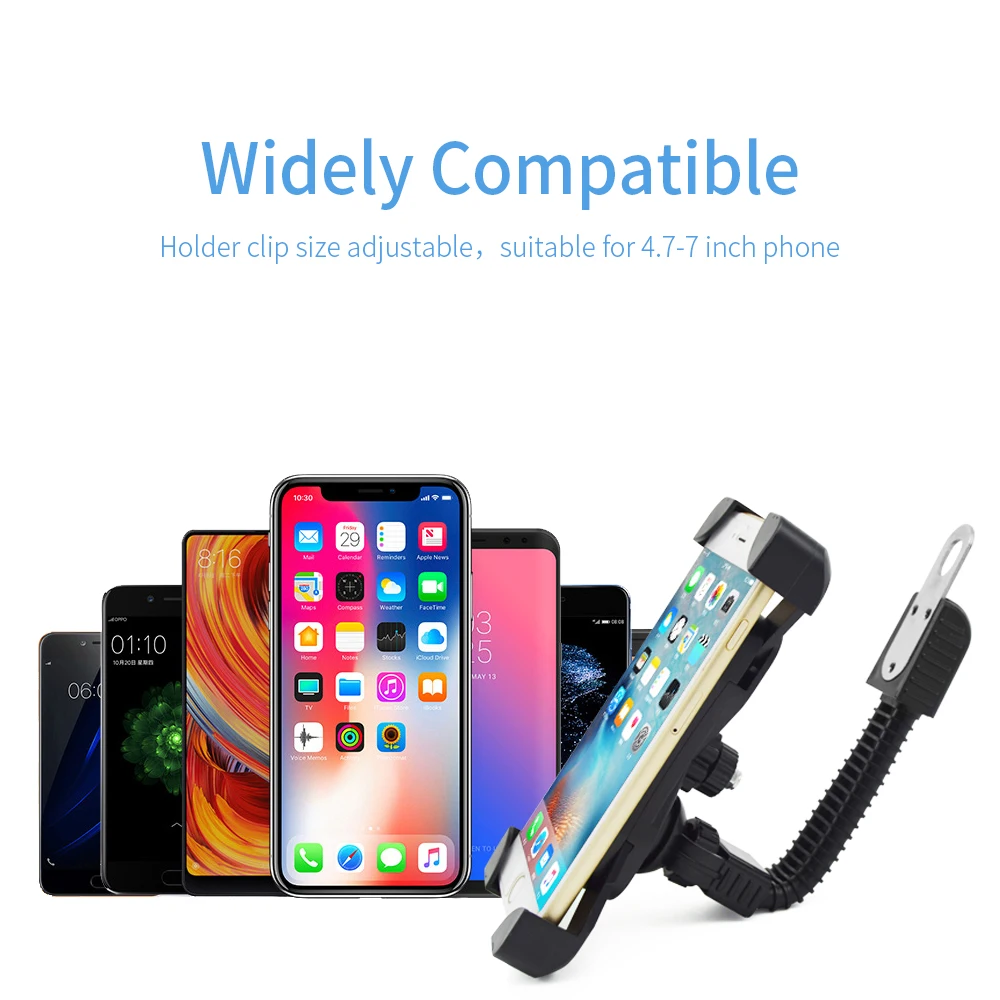 Essager Motorrad Telefon Halter Für iPhone Huawei Handy Stehen Lenker Clip Moto Halterung Unterstüt