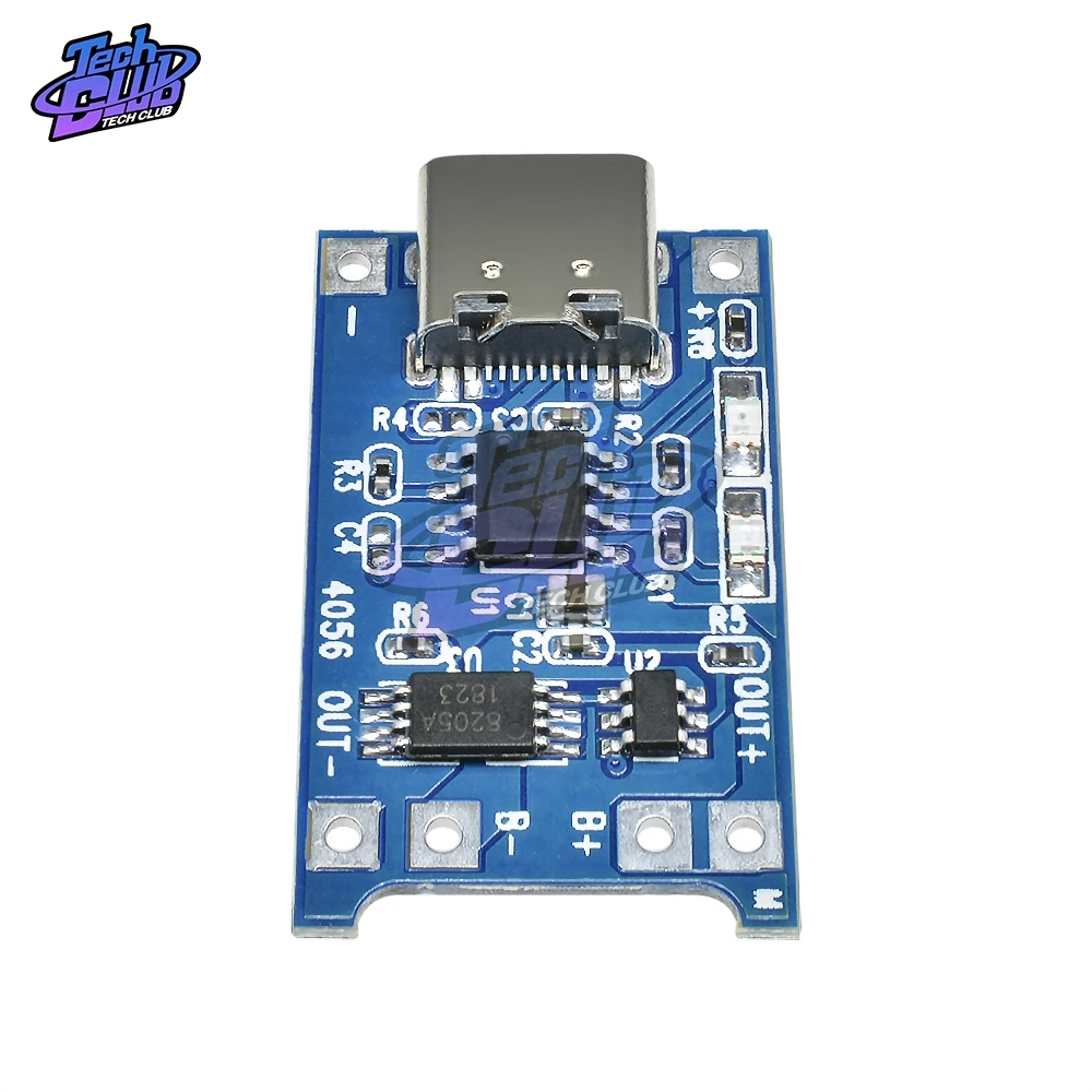 Micro/type-C USB 5V 1A 18650 TC4056 TC4056A модуль зарядного устройства литиевой батареи зарядная плата с защитой двойные функции