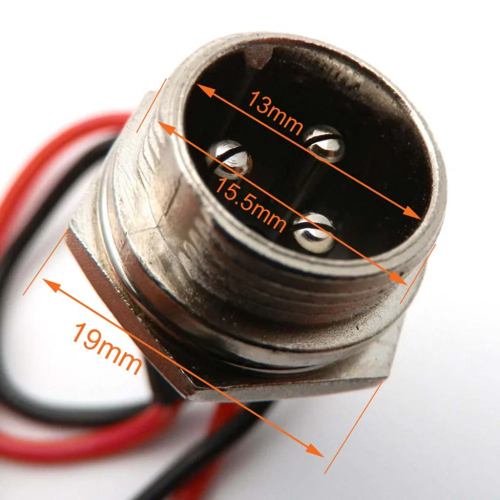 Female Male Battery Charger 3 Prong Socket Connector Plug GX16 for Electric E Scooter Razor Bike 3 PIN 2 WIRE Female Male Battery Charger 3 Prong Socket Connector Plug GX16 for Electric E Scooter Razor Bike 3 PIN 2 WIRE