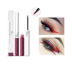 Бренд pudaier жидкая подводка для глаз водостойкая Черная Подводка для глаз гелевая ручка для макияжа глаз коричневая Золотая подводка для глаз 15 цветов