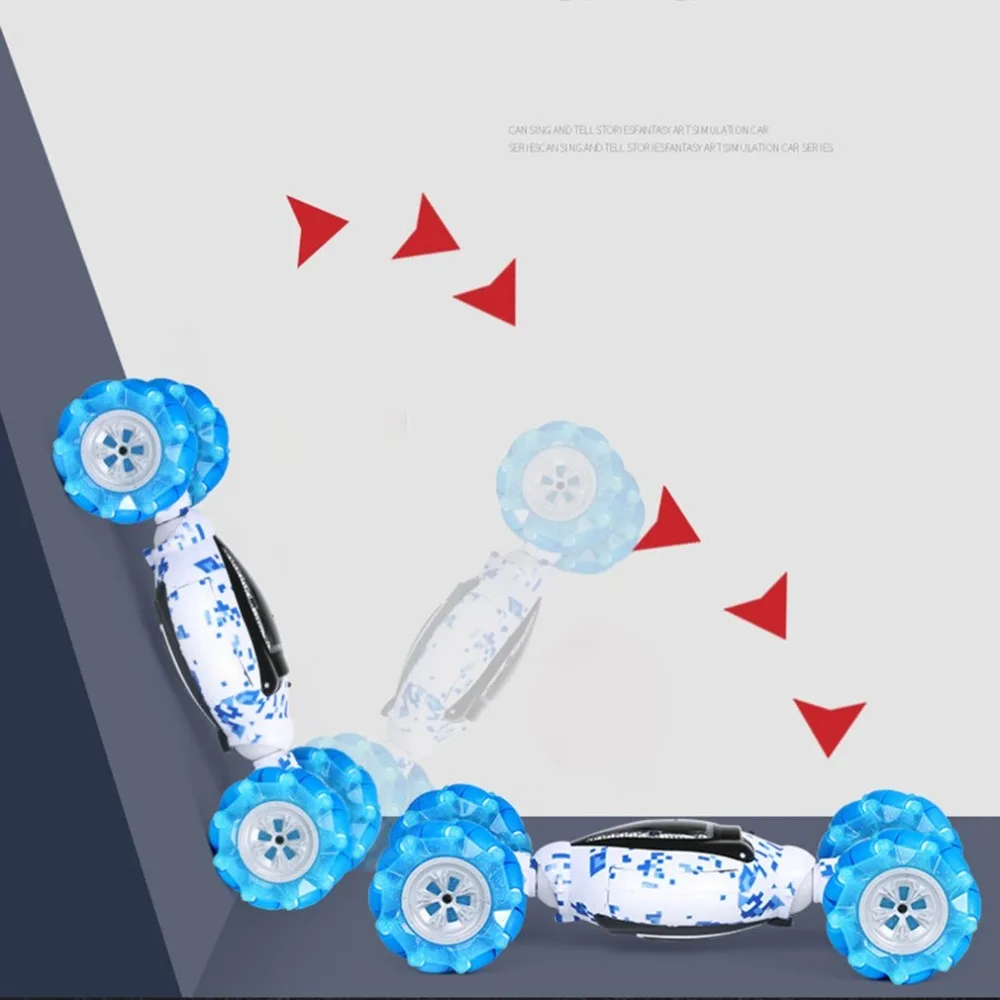 1:12 10-CHs RC внедорожный трюк скручивающаяся машина с часами пульт дистанционного управления Индукционная для детских игрушек подарки