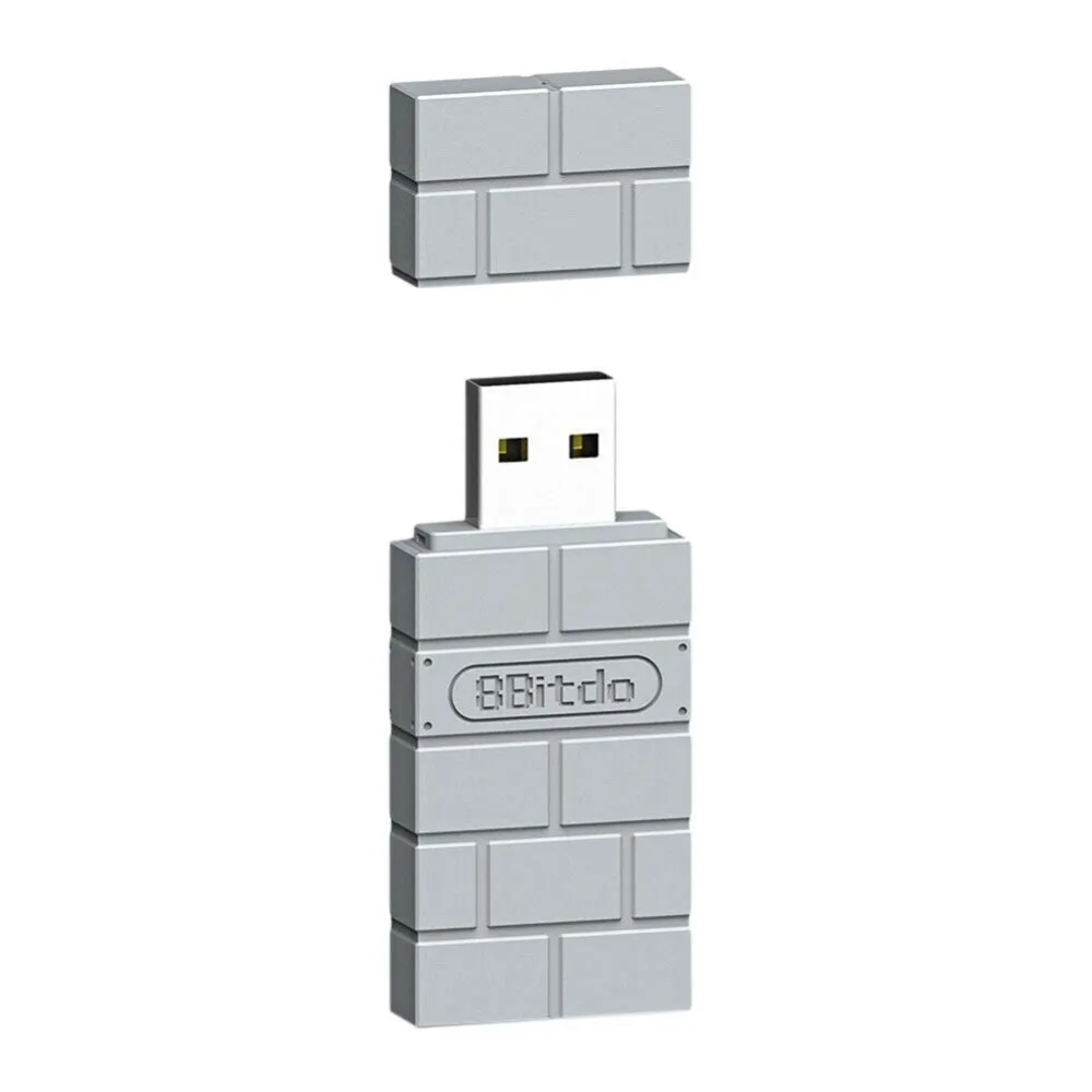 8bitdo USB Беспроводной bluetooth-адаптер для Игровые приставки классической консоли PS1 мини Поддержка PS4 PS3 переключатель Xbox с контроллером и поддержкой Bluetooth