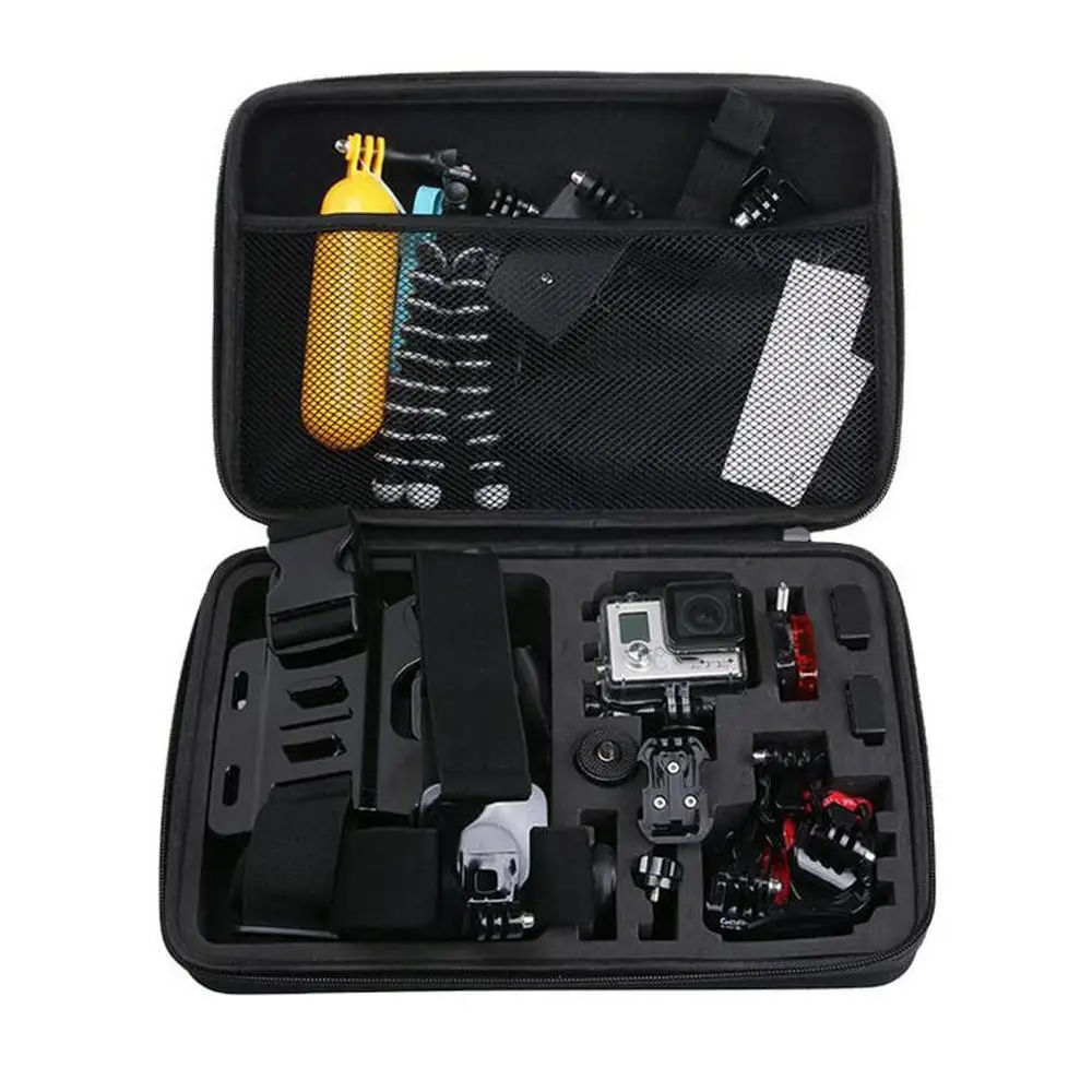 Портативная большая сумка для камеры Gopro с ручкой для Gopro Hero7 6 5 4 3 2 1 сумка для хранения аксессуаров для камеры