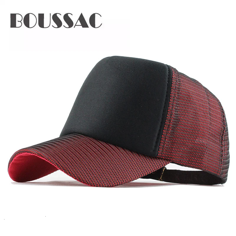 

BOUSSAC Camo Mesh Baseball Cap Men Camouflage Bone Masculino Summer Hat Men Army Cap Trucker Snapback Hip Hop Dad Hat