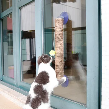 

Cat Scratching Post Bell Ball Toys Cat Climbing Frame Anti-Scratch Cat Scratching Post Cat Claw Board Toys