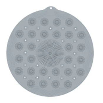 

Round Bathroom Anti-Slip Mat Bath Shower Massage Foot Pad Toilet Rugs Mat with Suction Cup Household Bath Doormat