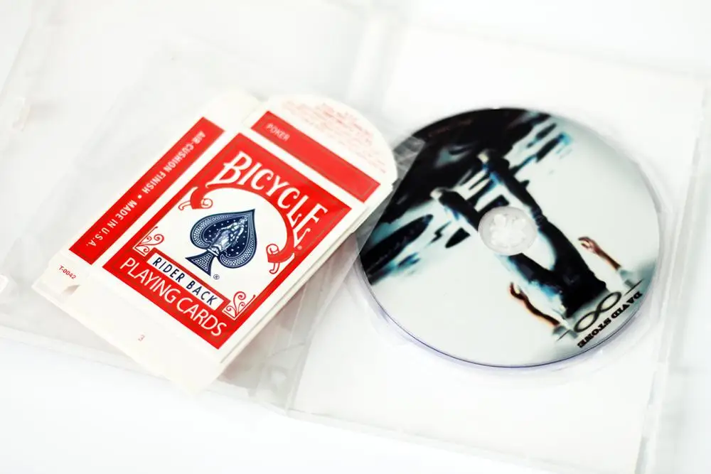 1 Набор лучший инструмент для карт (трюк + DVD) от Дэвида столба магические трюки