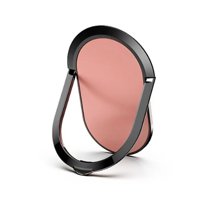rose gold Роскошная металлическая розетка для мобильного телефона держатель универсальный поворотный штифт кольцо держатель магнитный автомобильный кронштейн Подставка аксессуары - Название цвета: rose gold
