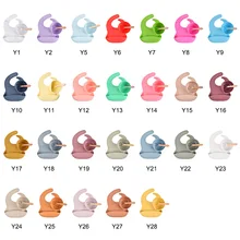 

Child Tableware Food Silicone Dish Bib Bow Emperature Feeding Learning Bowl Spoon Plate/Tray Suction Baby Dinnerware for kids