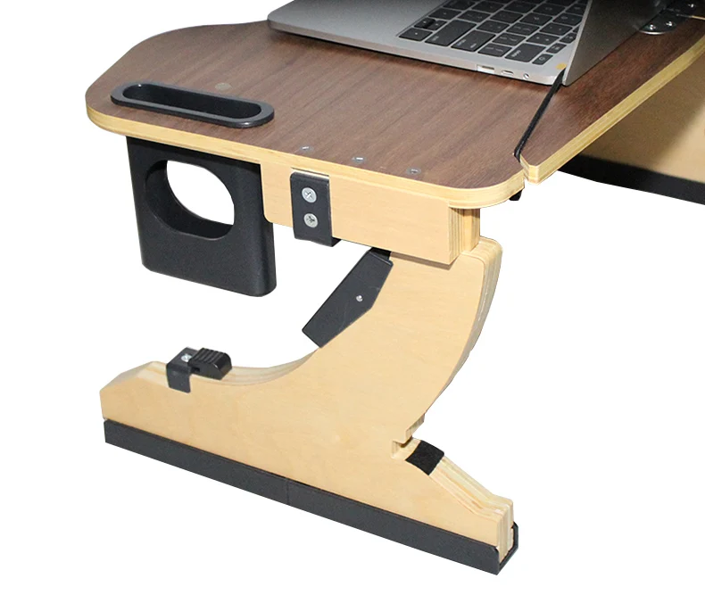  Axdwfd Mesa de mesa plegable, sofá para laptop, mesita de  noche, altura ajustable, resistente, soporte para computadora con ruedas,  escritorio para computadora (tamaño : 70 x 50 x 24.4 - 37.0 in) : Hogar y  Cocina