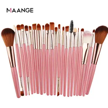 

Big Set! 22 Pcs Professional Cosmetic Makeup Brushes Soft Bristles Not-prick No-lint Eye Shadow Eyebrow Blush Loose Powder Brush