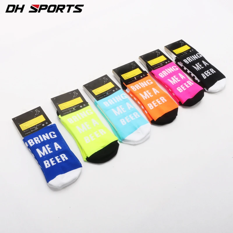 

DH-16 SPORTS Funny Running Socks Professional Sports Socks Women Men Stylish Cycling Compression Camping Climbing Sock 38-45